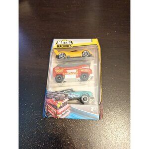 ZURU Metal Machines Die-Cast Cars – High-Speed Toy Vehicles – 3 pack